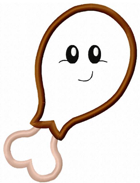 489x640 Turkey Leg Thanksgiving Design