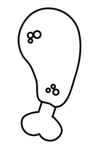 200x300 Turkey Leg Royalty Free Photos And Vectors