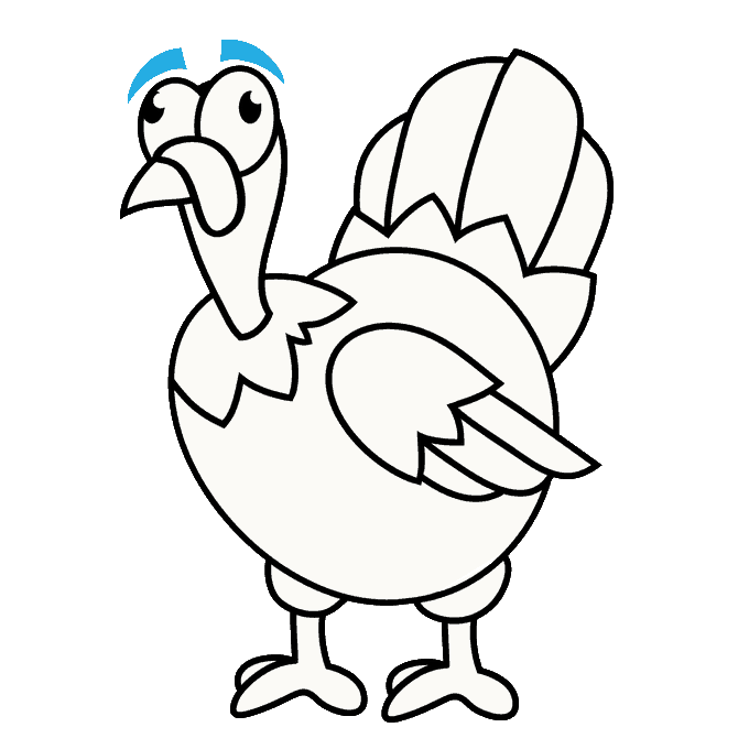 680x680 Turkey Drawing Cliparts
