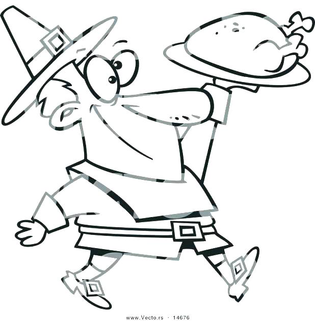 618x630 Turkey Outline Drawing