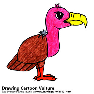 320x320 Cartoon Vulture Step