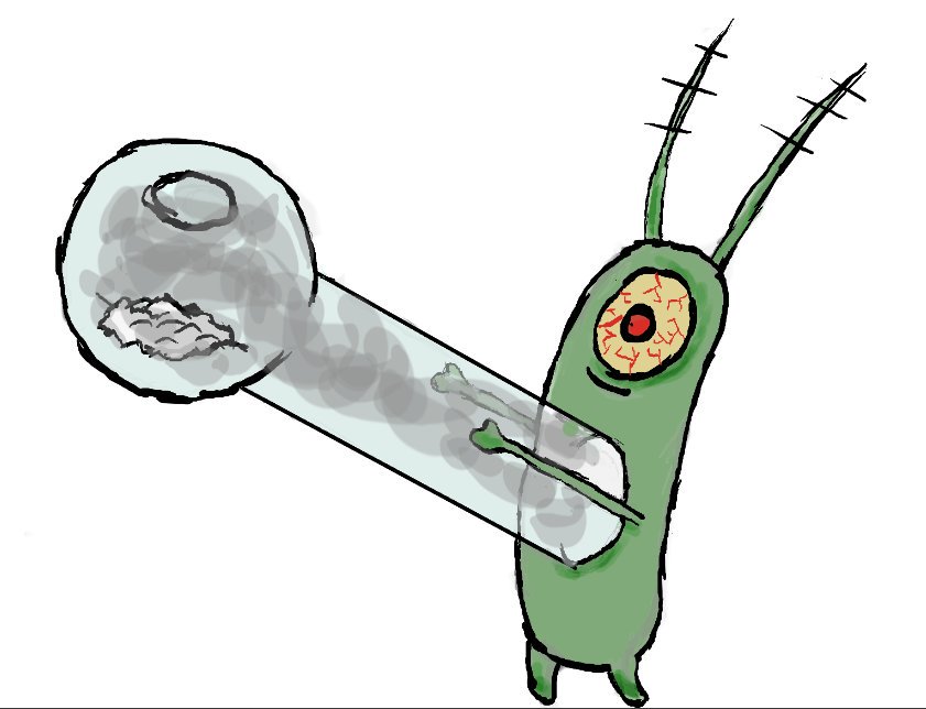 841x644 Jacob Griffin On Twitter Just Finished Drawing The Plankton