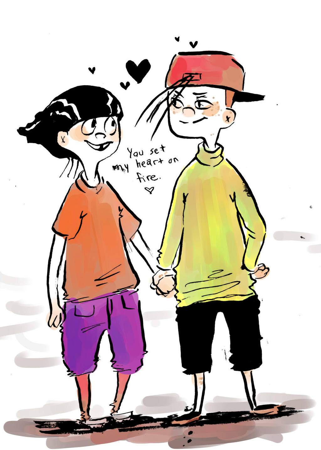 1024x1437 You Turn My Legs Into Spaghetti