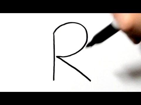 480x360 How To Draw A Rabbit After Writing Letter R