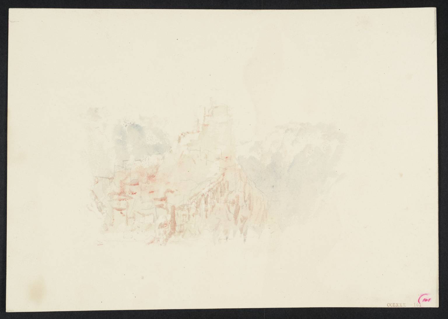 1536x1094 Joseph Mallord William Turner, 'study For Detail Of 'amalfi