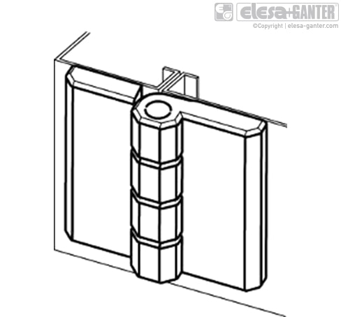 488x454 Black Colour Elesa Ganter