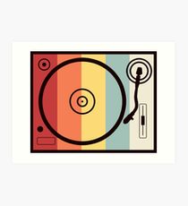 210x230 Turntable Drawing Art Prints Redbubble