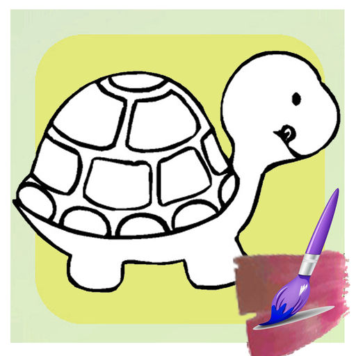 512x512 Turtles Drawing Game For Kids