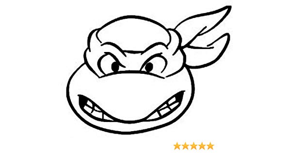 600x315 Tmnt Teenage Mutant Ninja Turtles Face Black Car