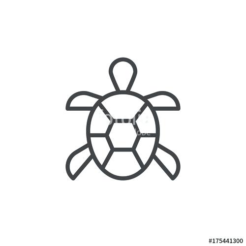 500x500 Turtle Outline Large Size Of Turtle Drawing Contest Cute And Easy