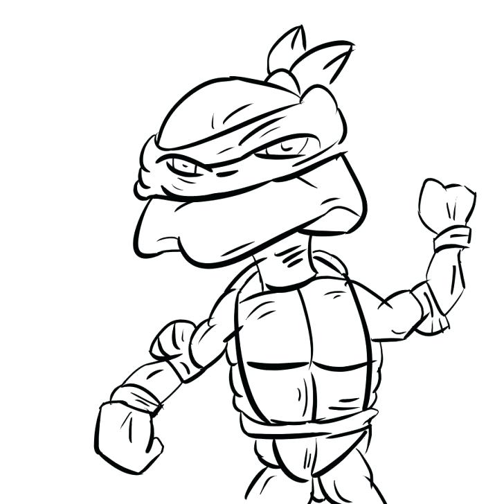 728x728 Drawing A Ninja Turtle