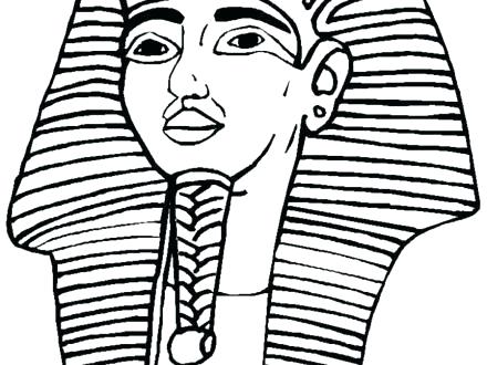 440x330 King Tut Coloring Pages