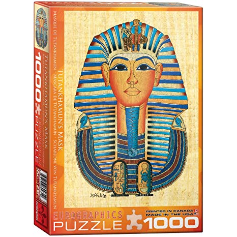 466x466 Eurographics Egyptian King Tut Mask Puzzle
