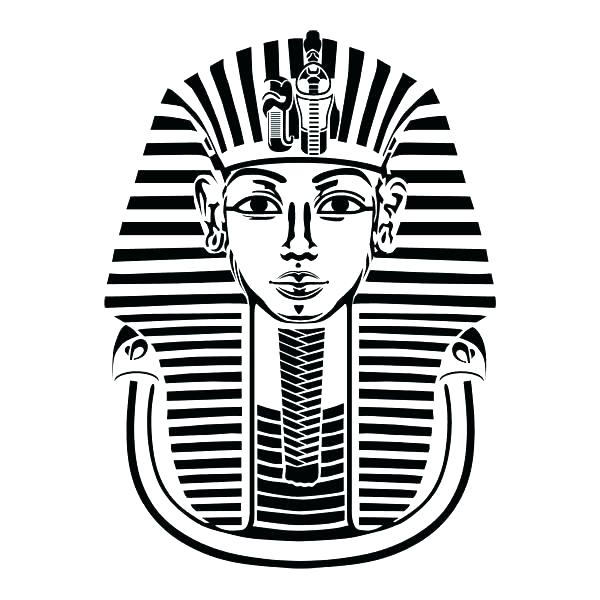 Tutankhamun Mask Drawing | Free download on ClipArtMag