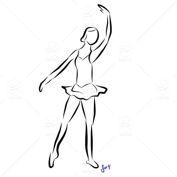 612x612 Efface Is French For A Ballerina Position Stock Photo Ig