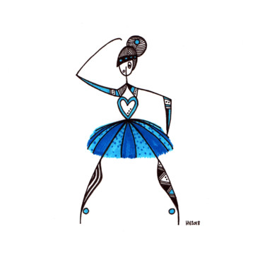 375x375 Tutu Bleu Drawing
