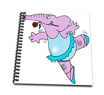 425x386 Db Cute Pink Ballet Ballerina Elephant