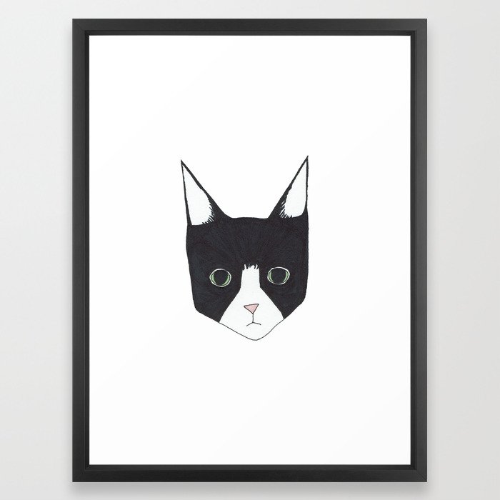 Tuxedo Cat Drawing | Free download on ClipArtMag