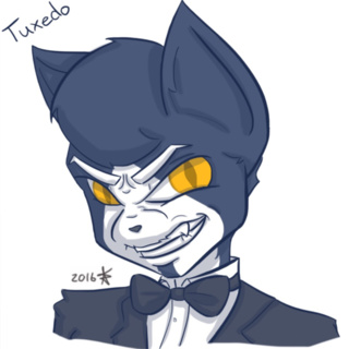 320x320 Tuxedocat Drawings On Paigeeworld Pictures Of Tuxedocat