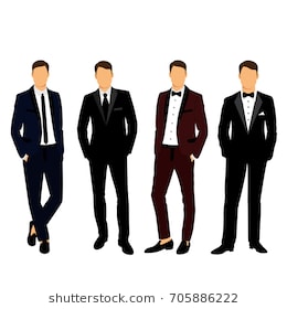 260x280 Collection Of 'man In Tux Silhouette' Download More Than