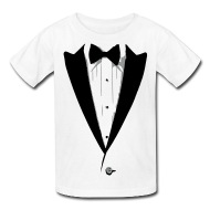 190x190 Custom Tuxedo T Shirt Bow Tie Costume
