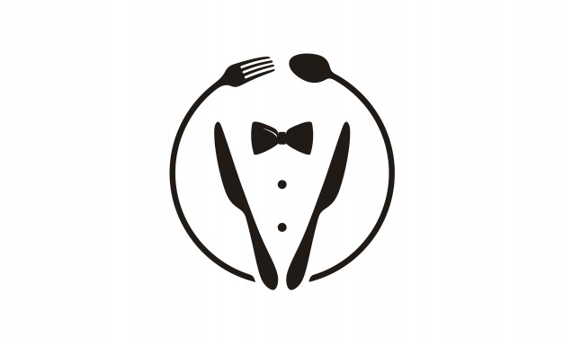 626x375 Bow Tie, Tuxedo, Utensil Restaurant Logo Vector Premium Download