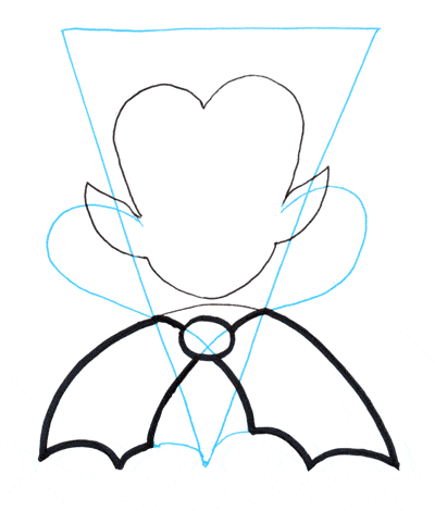 400x470 How To Draw A Vampire