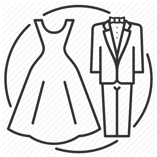 512x512 Bride, Couple, Gown, Groom, Marriage, Tuxedo, Wedding Icon