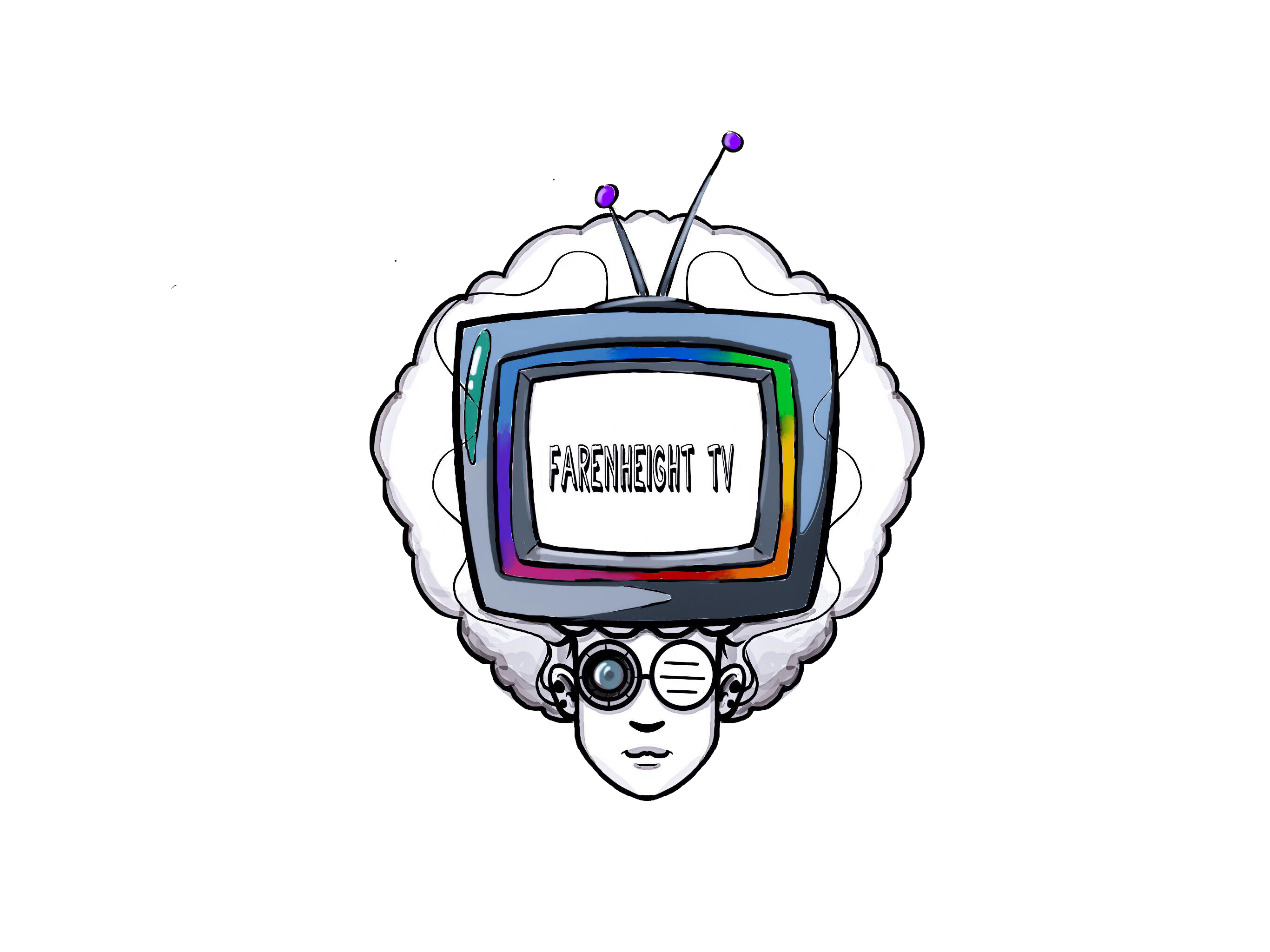 2732x2048 static drawing television transparent png clipart free download