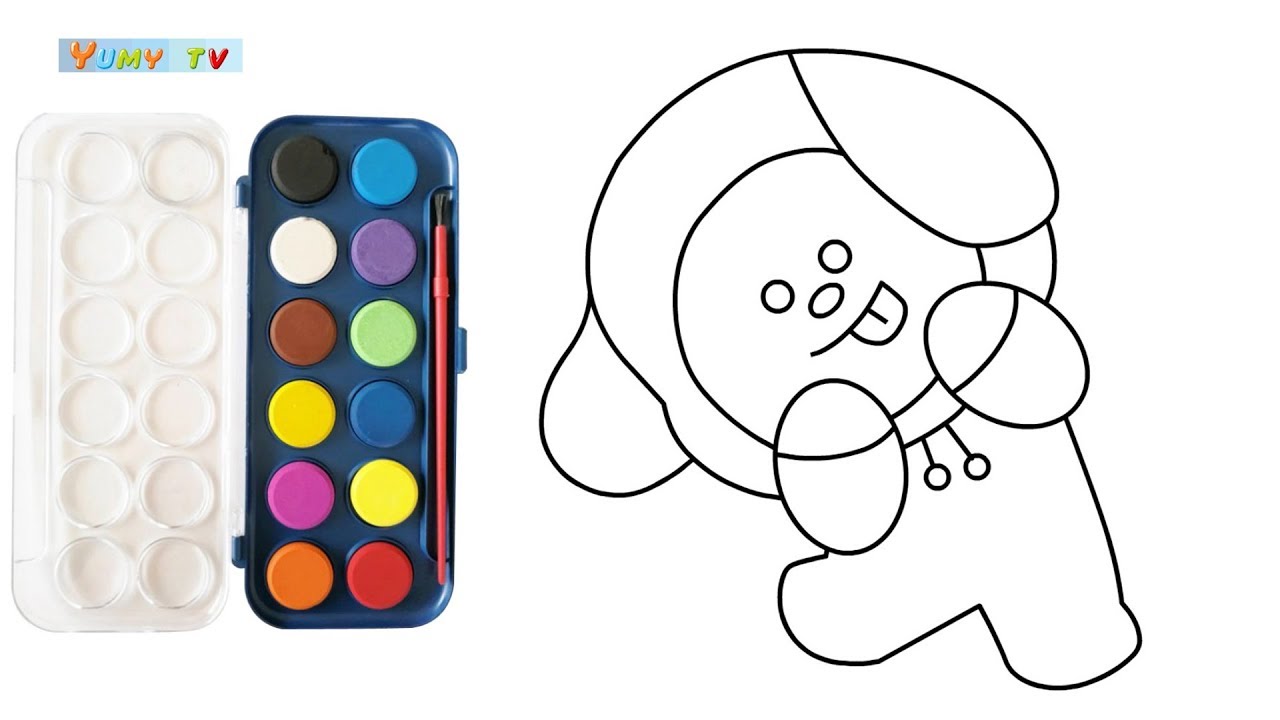 1280x720 Draw And Color Chimmy Yumy Tv