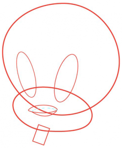 249x302 How To Draw Tweety Looney Tunes