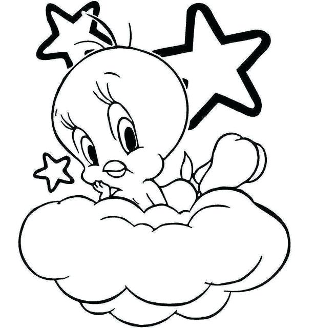 615x640 Coloring Pages Of Tweety Bird Bird Coloring Pages Bird Coloring