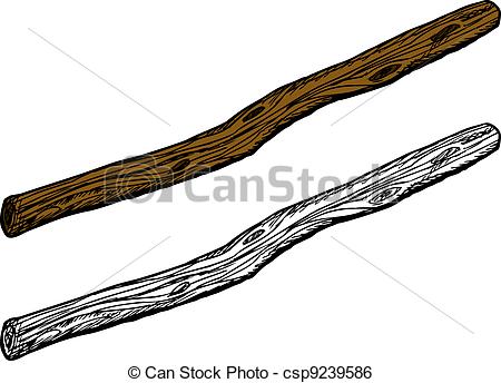 450x344 Isolated Twig Isolated Old Wooden Stick Over White Background
