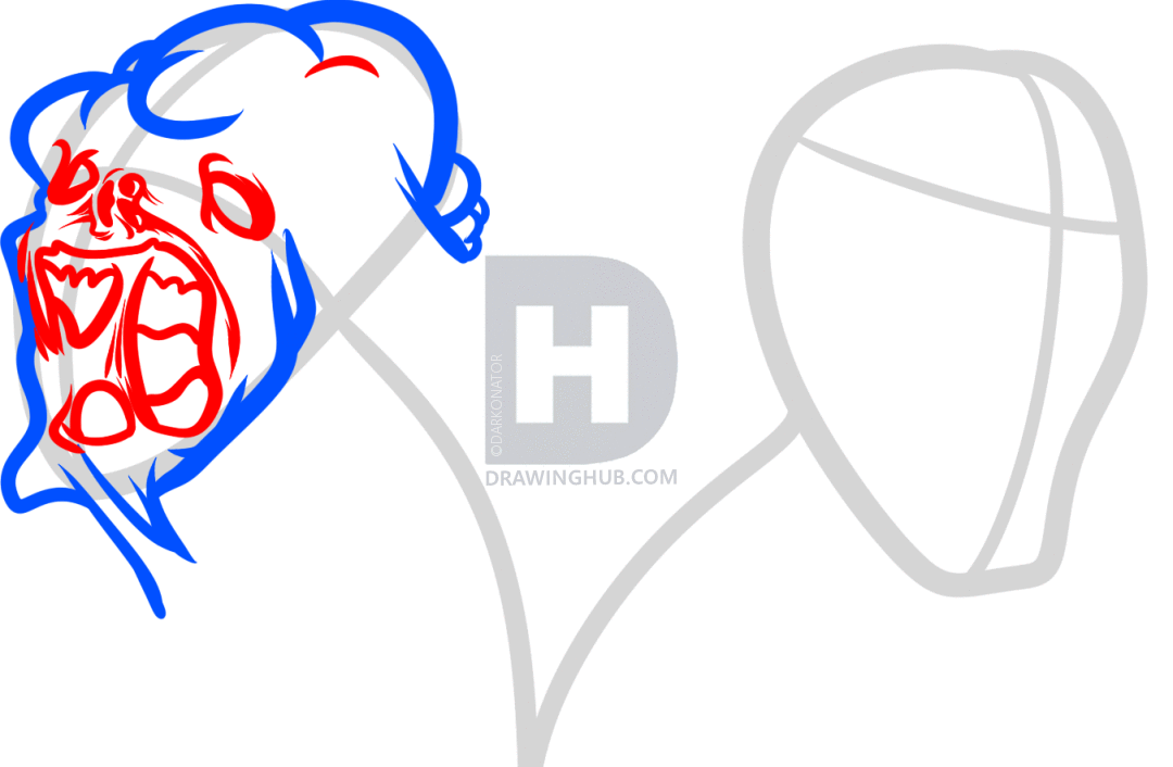 1080x706 How To Draw Twins, Twin Zombies, Step