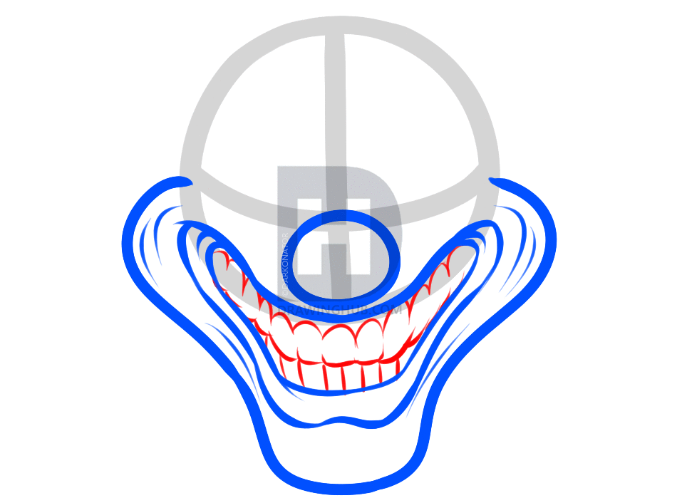 964x699 How To Draw Sweet Tooth, Twisted Metal, Step
