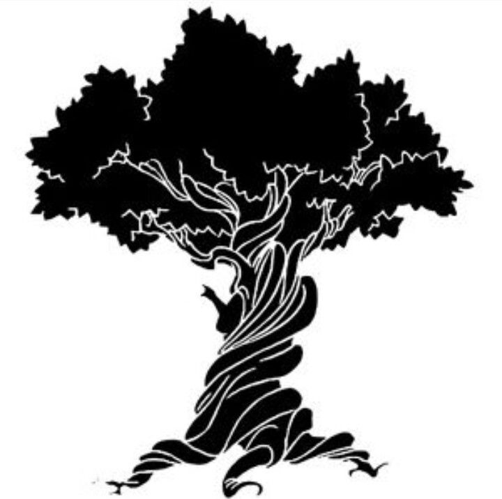720x716 twisted oak tatts twisted tree, dnd characters, drawings