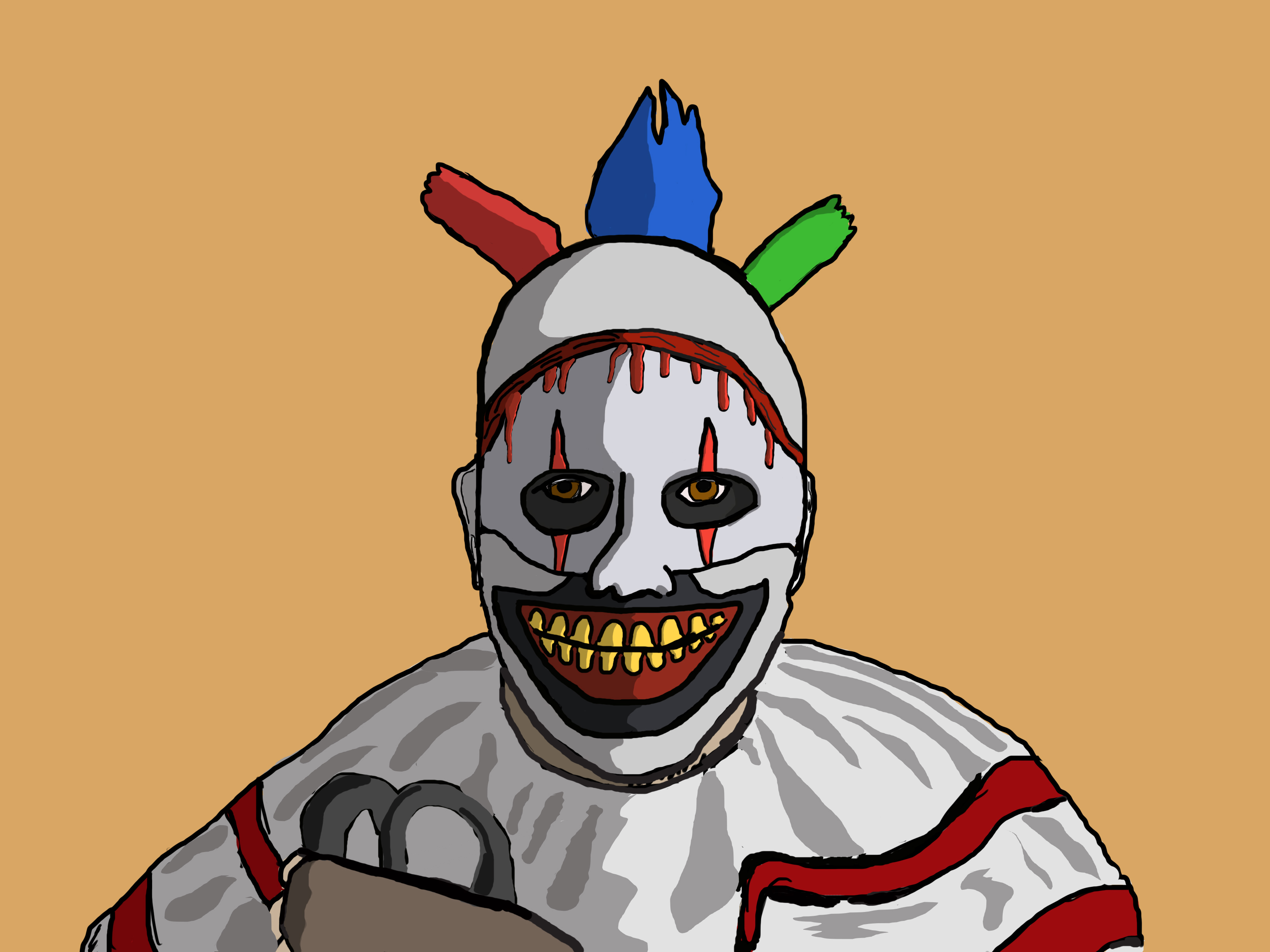 3264x2448 Twisty The Clown On Behance