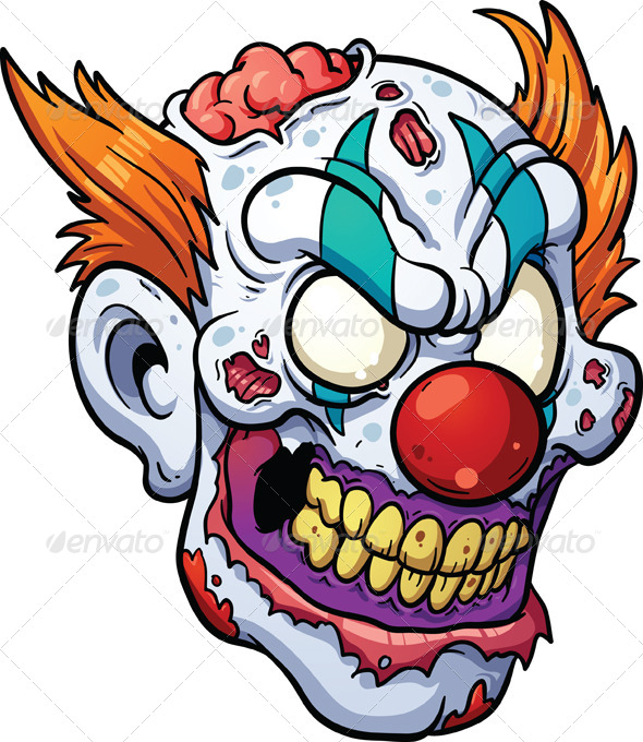 590x680 Zombie Clown Drawings Jerusalem House