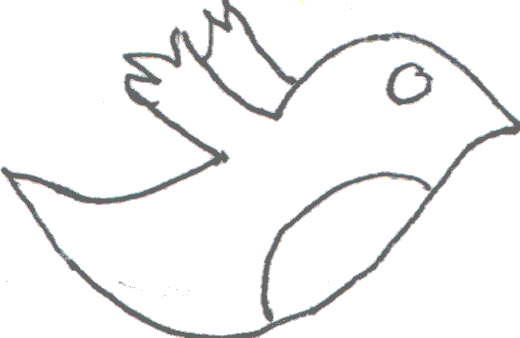 520x338 Drawing The Twitter Bird