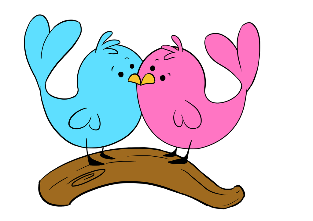 1024x725 Easy Drawing Guides On Twitter Learn How To Draw Love Birds