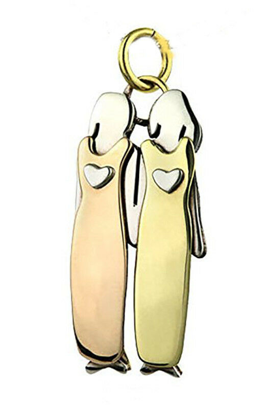 523x800 Far Fetched Sisters Pendant Silver Two Best Friends Family