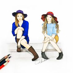 236x236 Top Best Friends Forever Images Best Friend Drawings