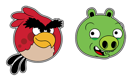 540x317 How To Draw Angry Birds Characters