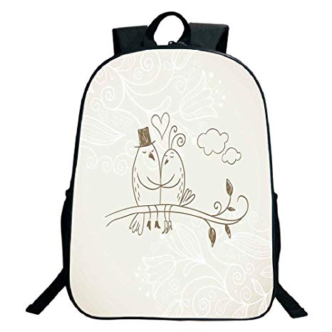 466x466 Pictures Print Design Black School Bag