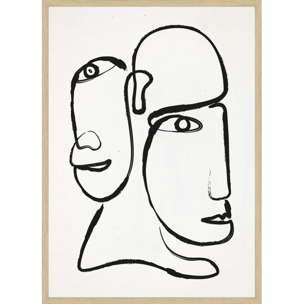 610x610 Two Face Of Lines