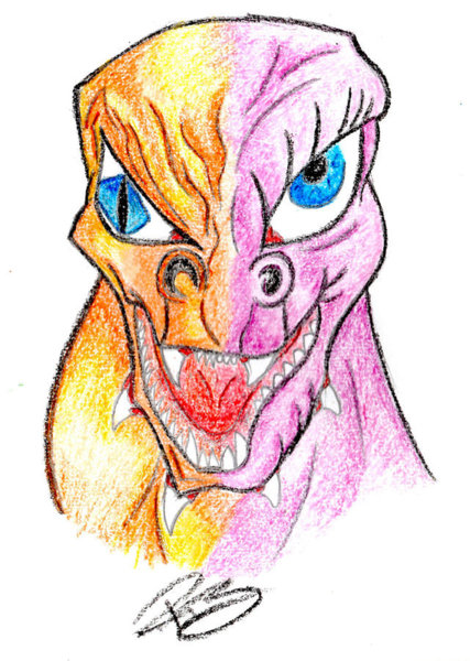 427x600 Two Faced Drawings