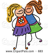 164x175 Royalty Free Drawing Stock Friend Designs