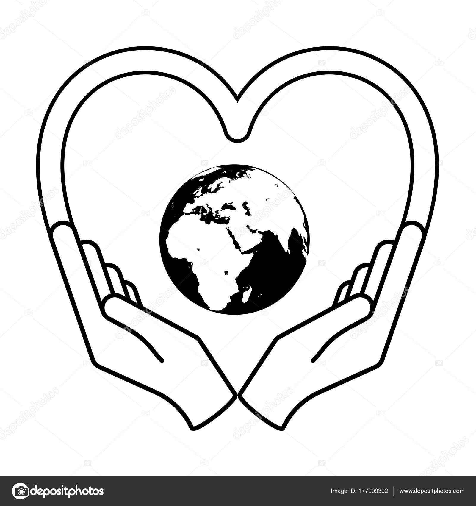 1600x1700 How To Draw Two Hands Holding A Heart Projeto Vetorial