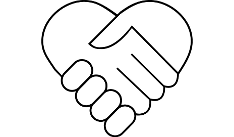 464x271 Two Hands Making A Heart Clipart