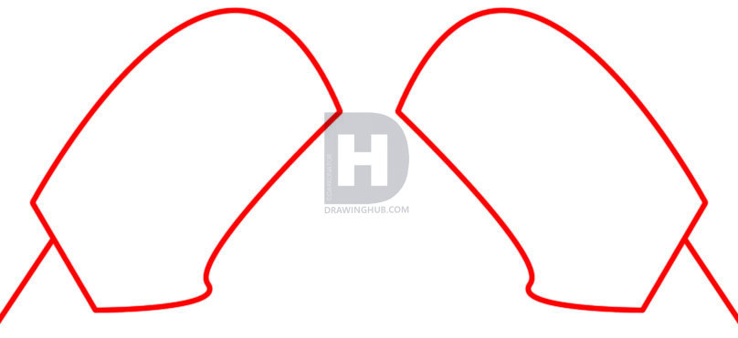 808x371 How To Draw Heart Hands, Step